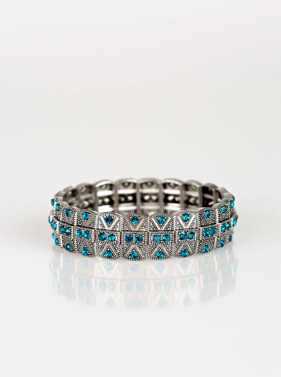 Modern Magnificence Blue Bracelet