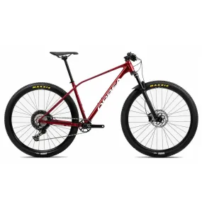 N21419N8 BICICLETA ALMA H30 2023 COLOR METALLIC DARK RED-CHIC WHITE MARCA ORBEA T. G