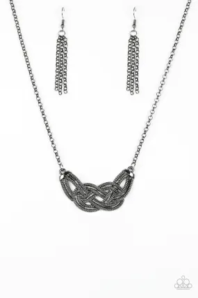 Nautically Naples - Black Necklace