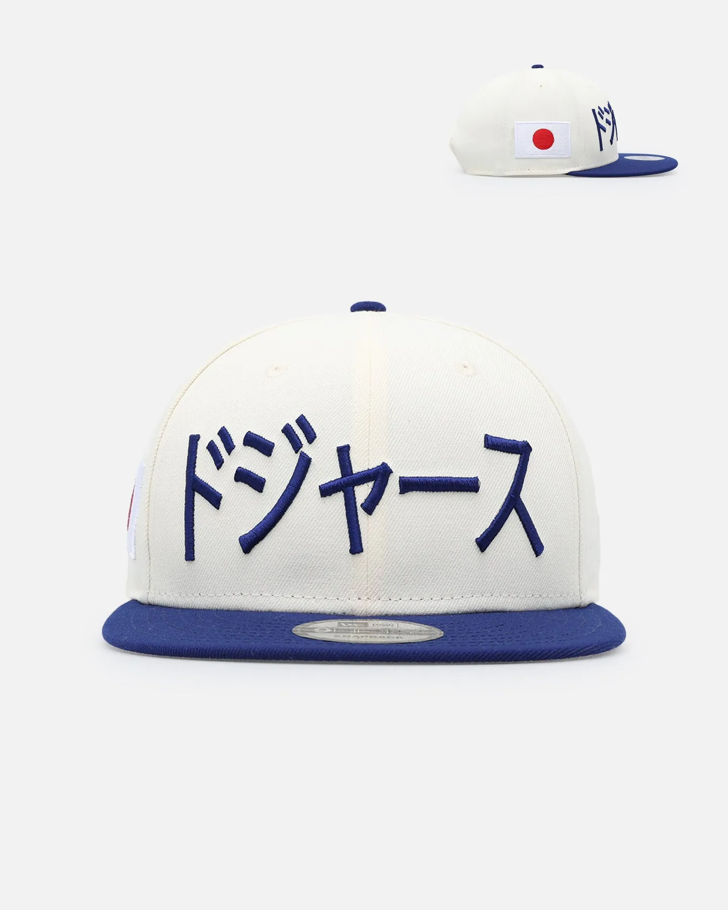 New Era Los Angeles Dodgers 'Japan Pack' Kanji 9FIFTY Snapback Cream/Blue