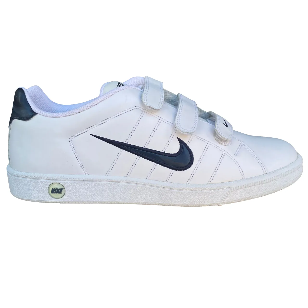 Nike men's sneakers shoe with velcro Court Tradition V 2 315132 141 white