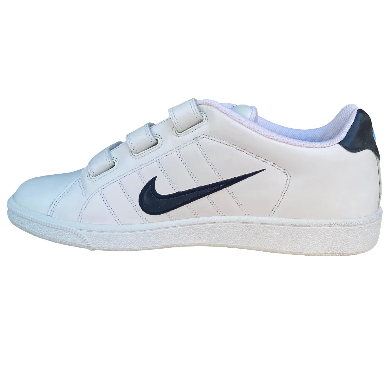 Nike men's sneakers shoe with velcro Court Tradition V 2 315132 141 white