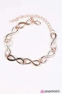 Paparazzi Accessories  - GIVE ME TIME #B617 Peg - Gold INFINITY BRACELET