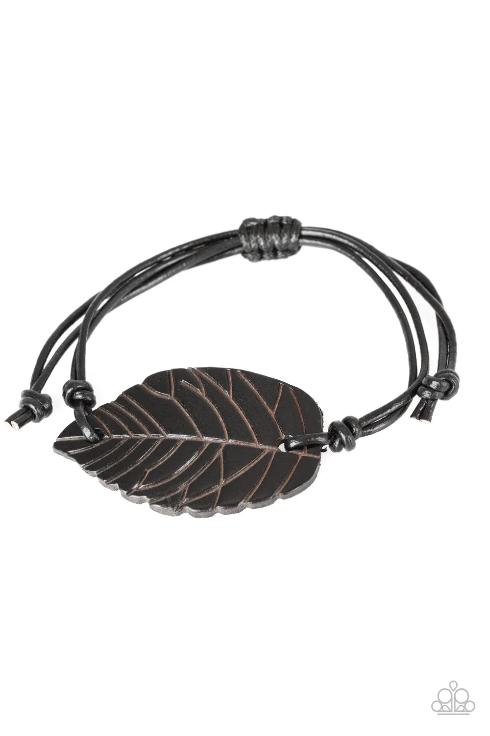 Paparazzi Forest Forager Black Bracelet