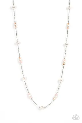 Paparazzi Keep Your Eye On The BALLROOM - Pink Necklace