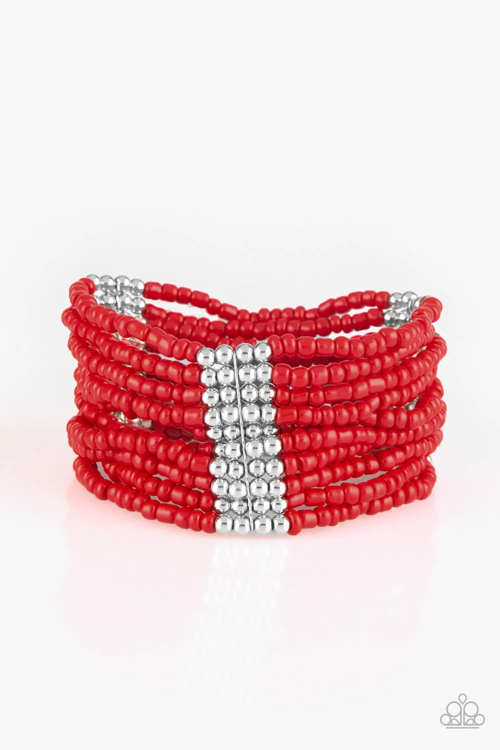 Paparazzi Outback Odyssey Red Bracelet