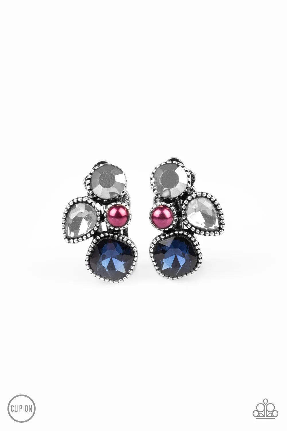 Paparazzi Super Superstar Multi Clip On Earrings