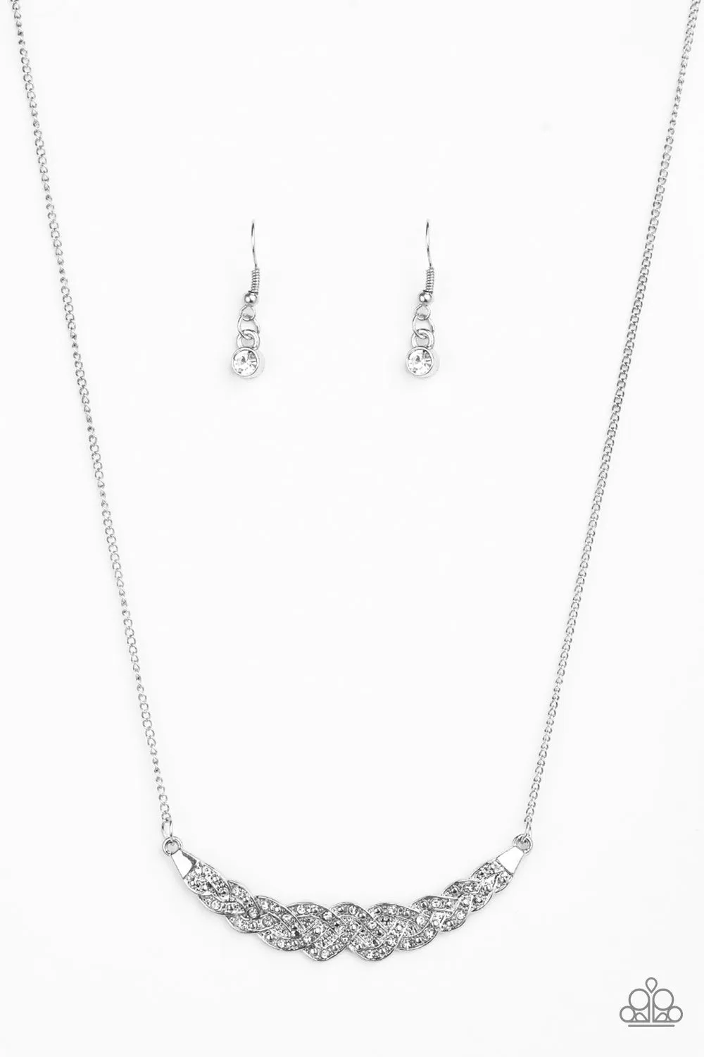 Paparazzi Whatever Floats Your YACHT White Necklace Set