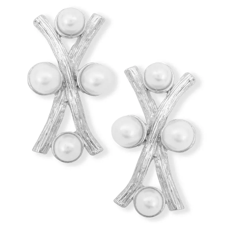 Pearl statement Earrings