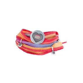 Petite b Kids Ribbon Wrap Bracelet - Confetti