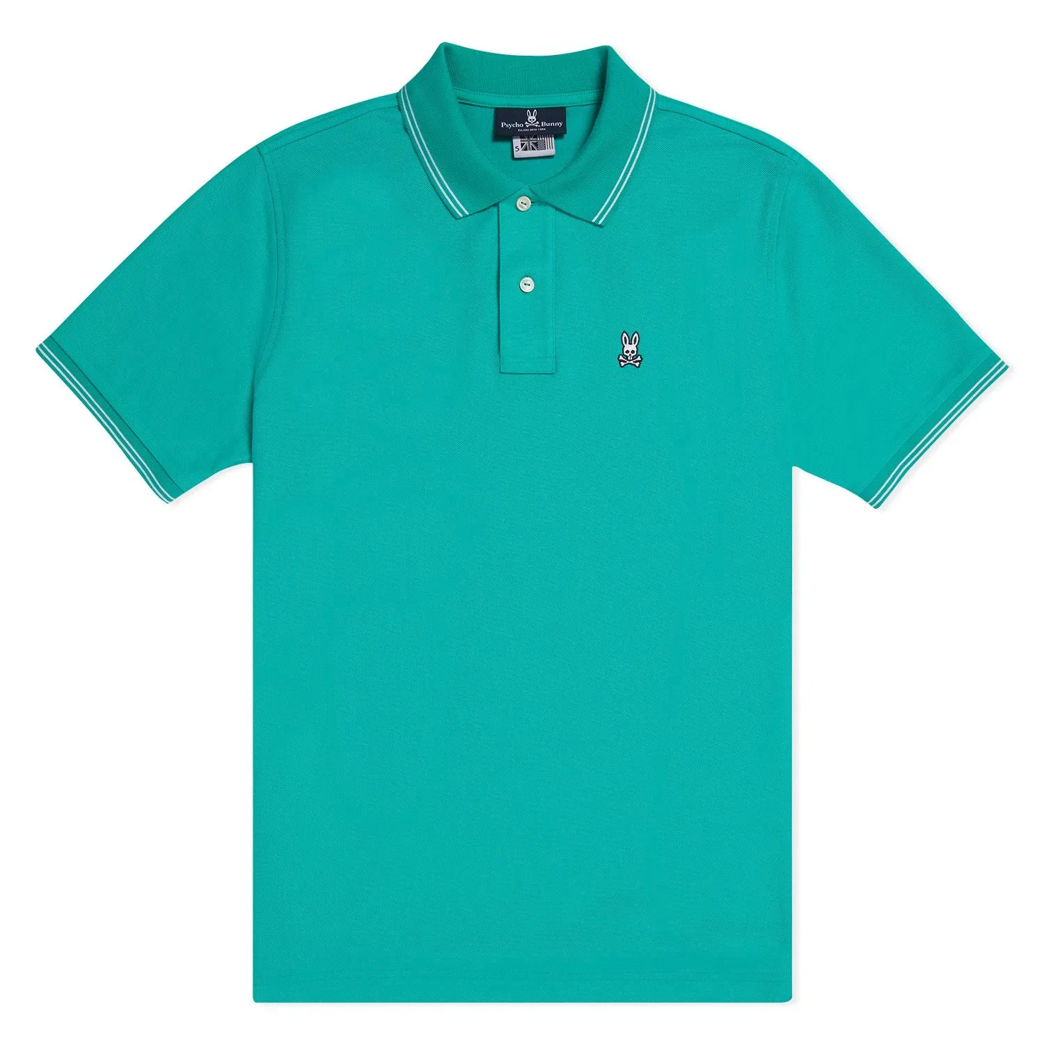 Psycho Bunny Mens Logan Polo - Mountain Glade