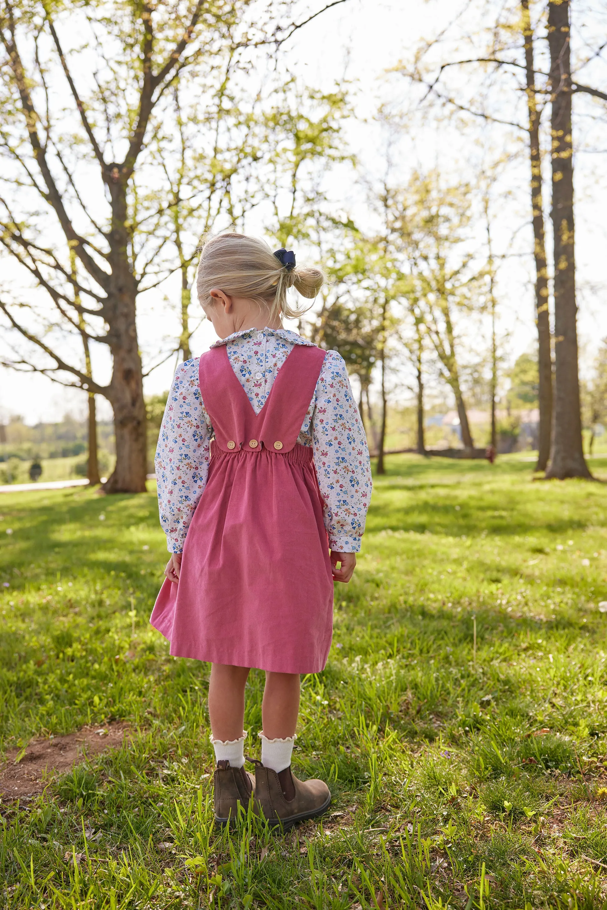 Ruffled Peter Pan Blouse - Essex Floral