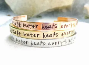 Salt Water Heals Everything Bracelet