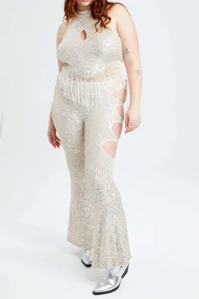 Showgirl Sequin Flares