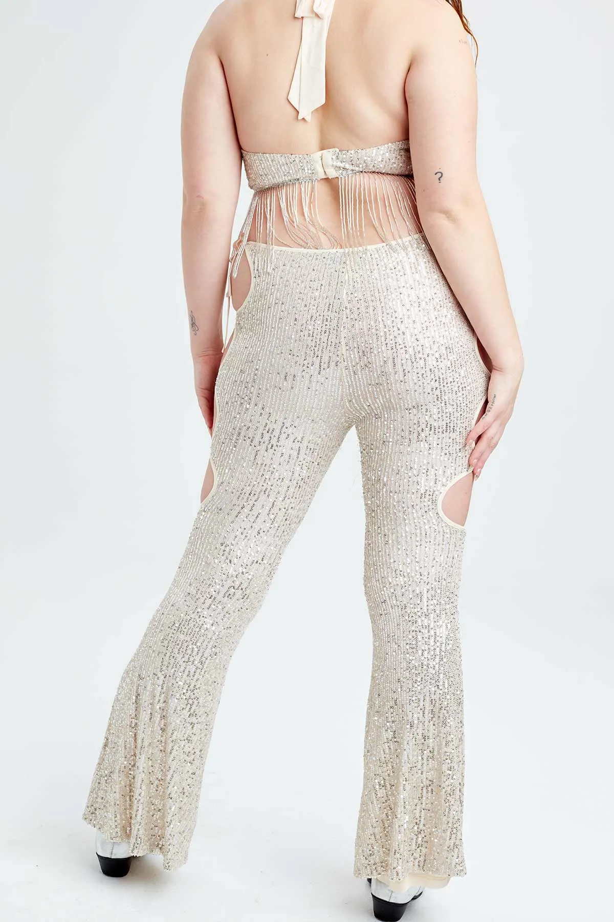 Showgirl Sequin Flares