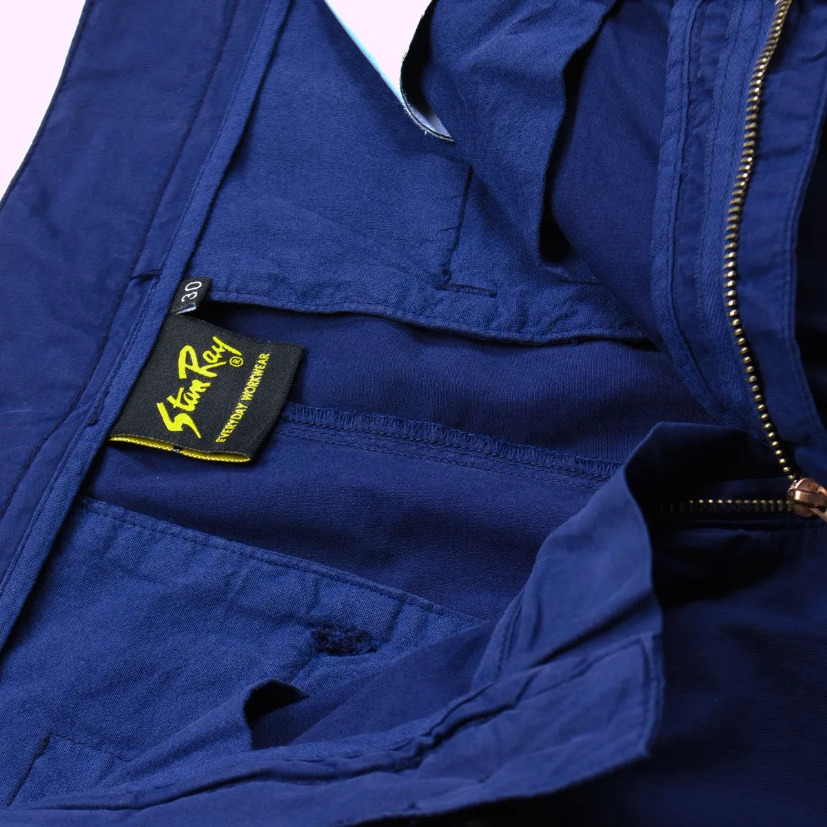 Stan Ray - Pleated Chino - Centuary Navy