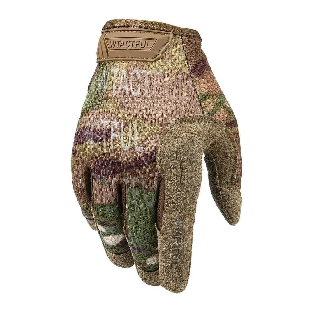 Tactical Gloves Full Finger Glove Men Mittens Army Military Paintball Airsoft Shooting Cycling Breathable Microfiber New