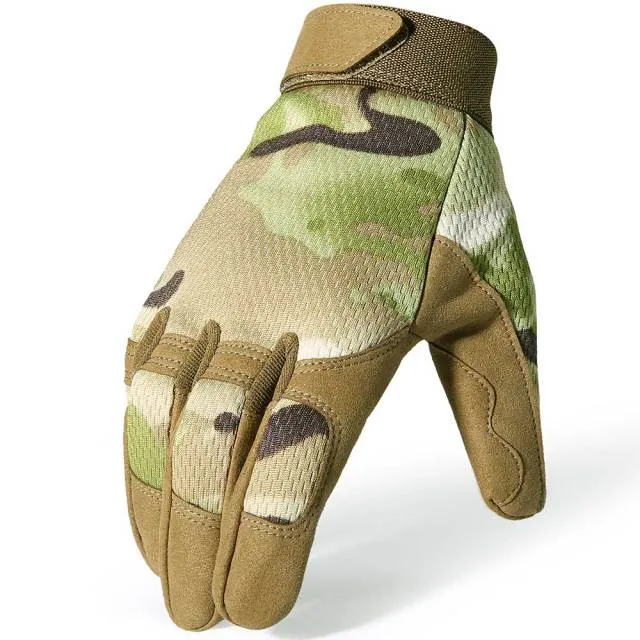 Tactical Gloves Full Finger Glove Men Mittens Army Military Paintball Airsoft Shooting Cycling Breathable Microfiber New