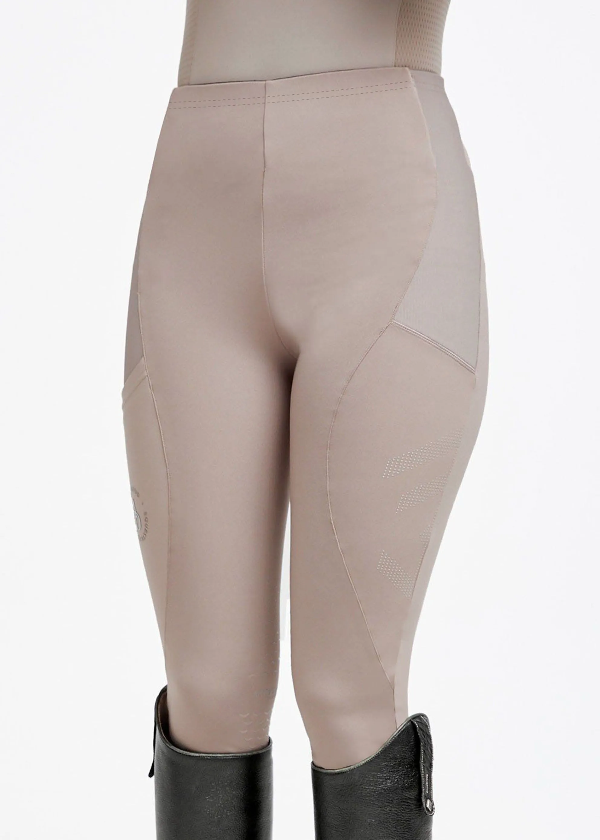 Taupe Icon Riding Leggings