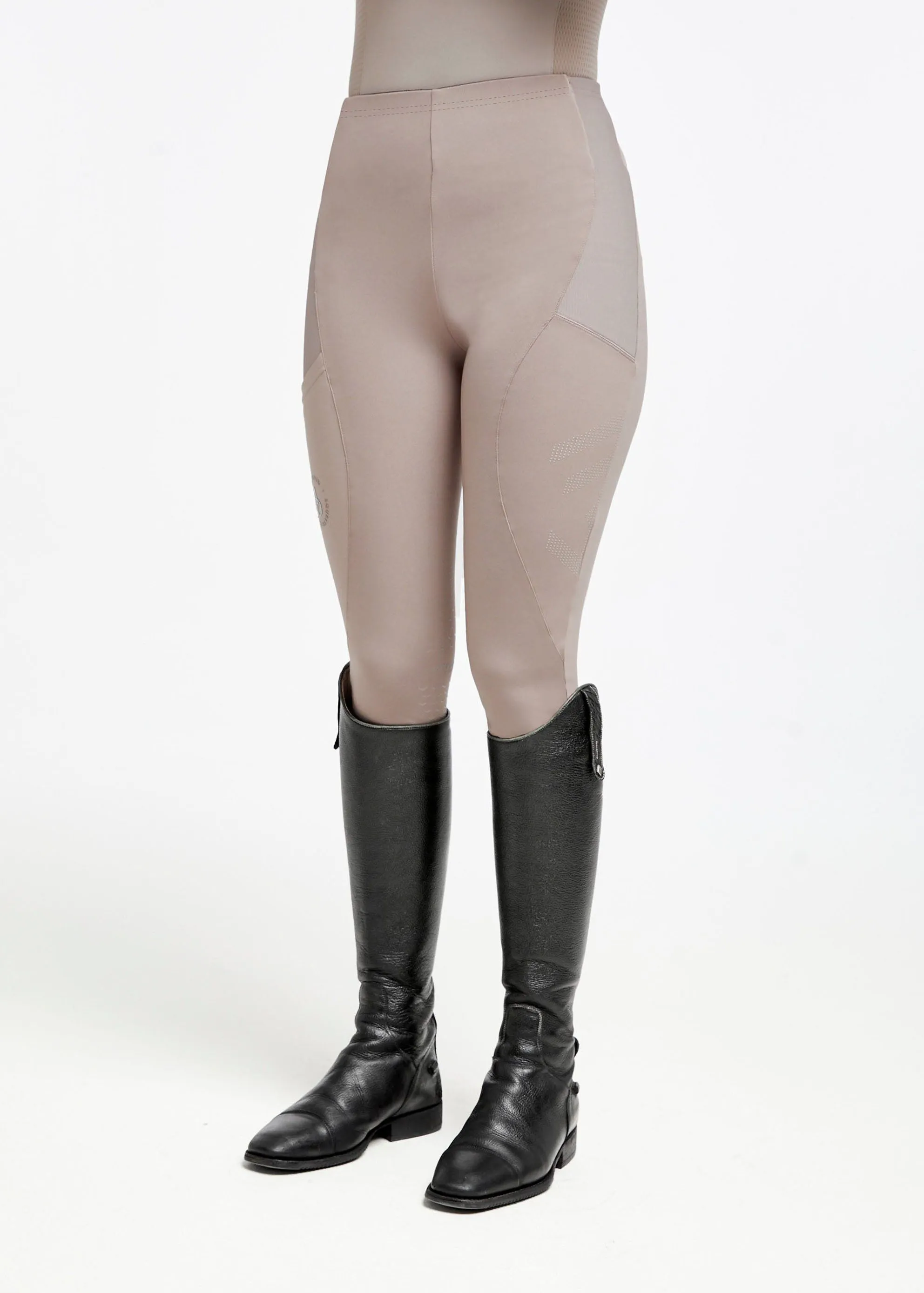 Taupe Icon Riding Leggings