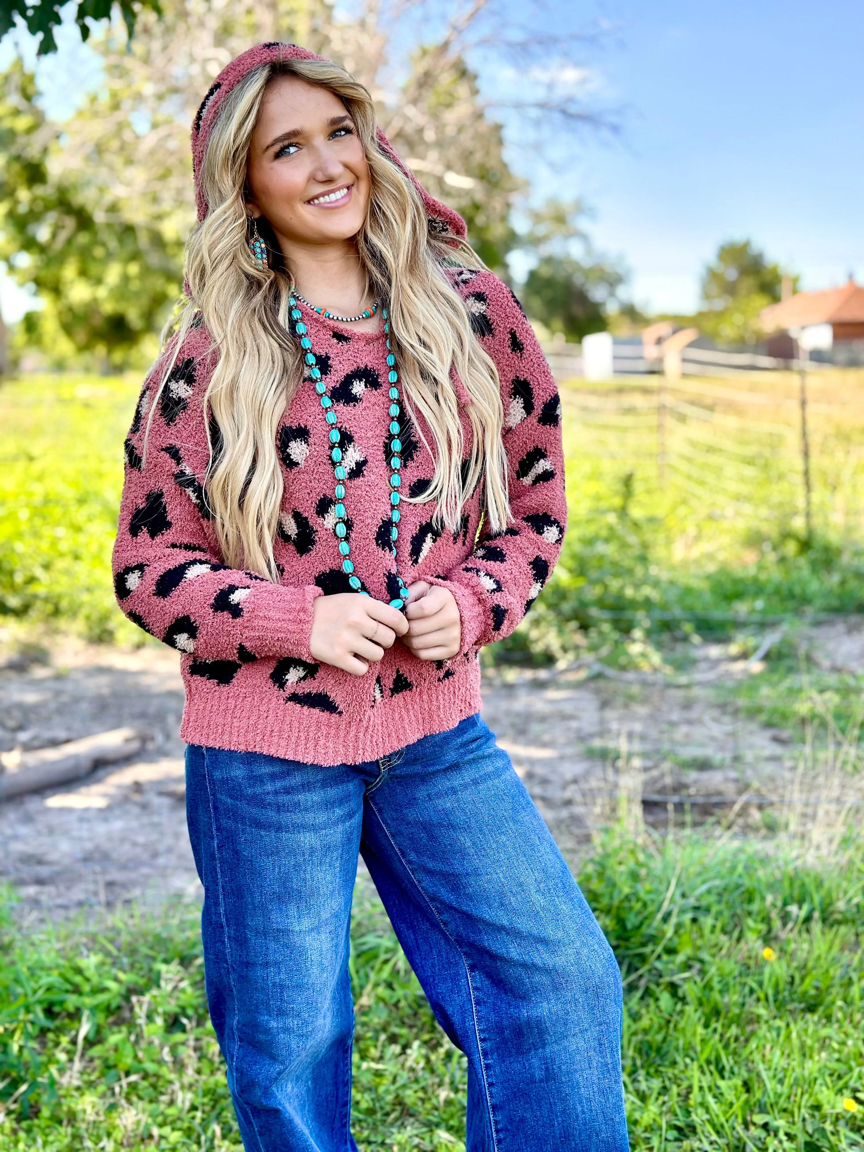 The Back To School Fall Leopard Sweater