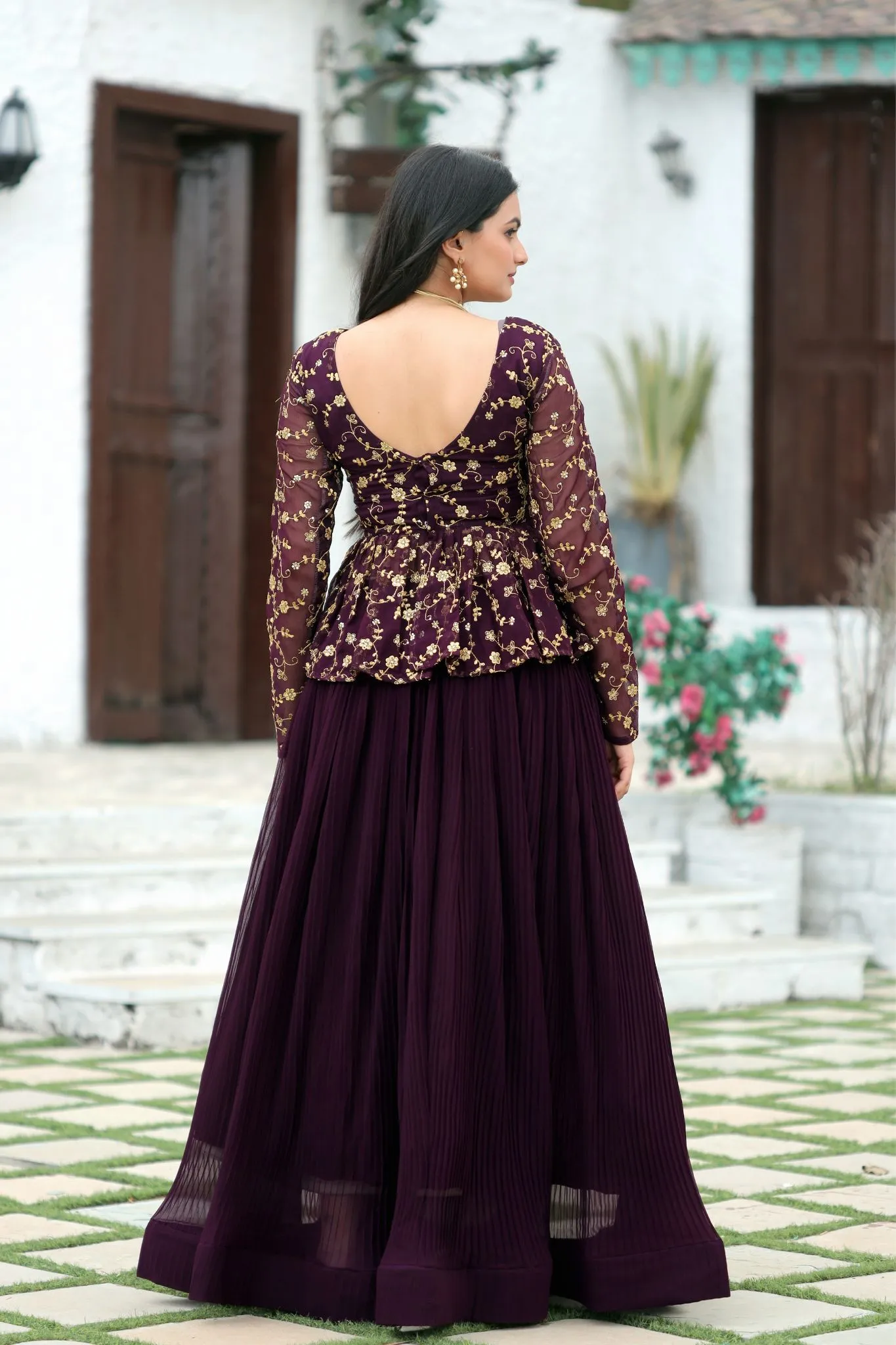 The Perfect Ensemble Designer Sequins Embroidered Lehenga Choli Set