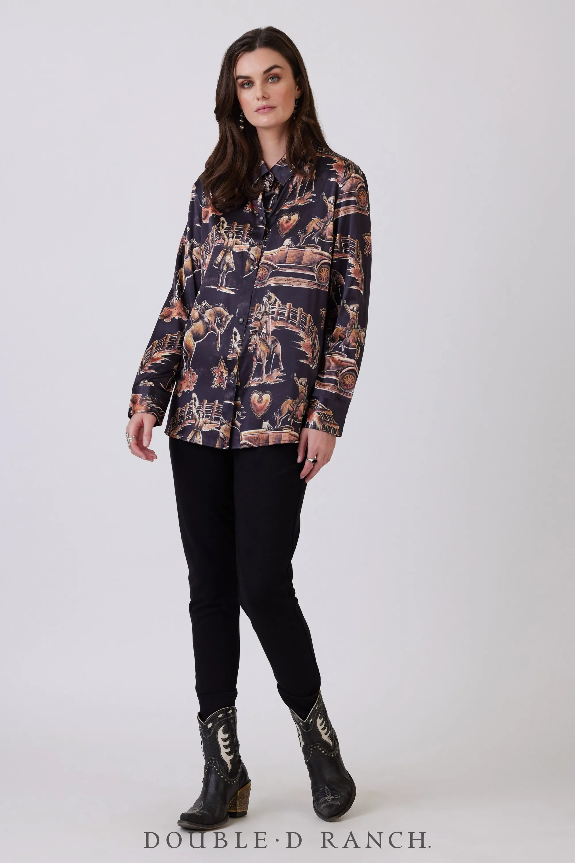 Top, Cowgirl Ups & Downs Blouse