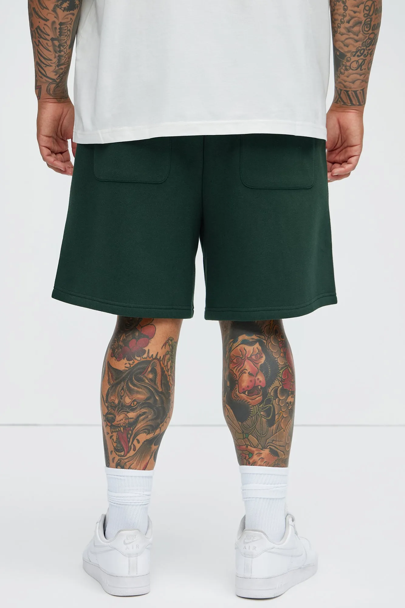 Tyson Desmond Sweat Shorts - Green/combo