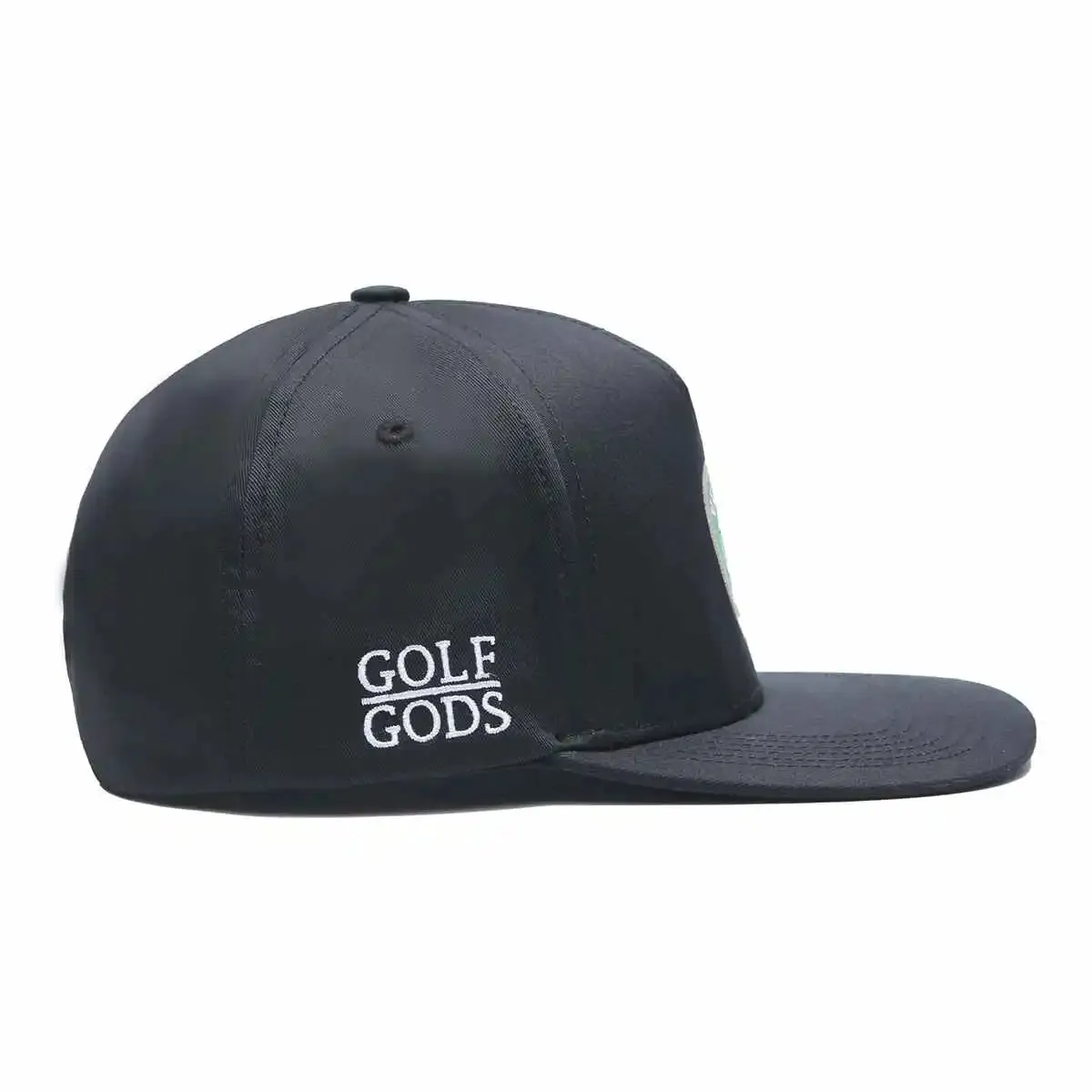 Very Bad Golfer Black SnapBack Golf Hat - Flat Brim