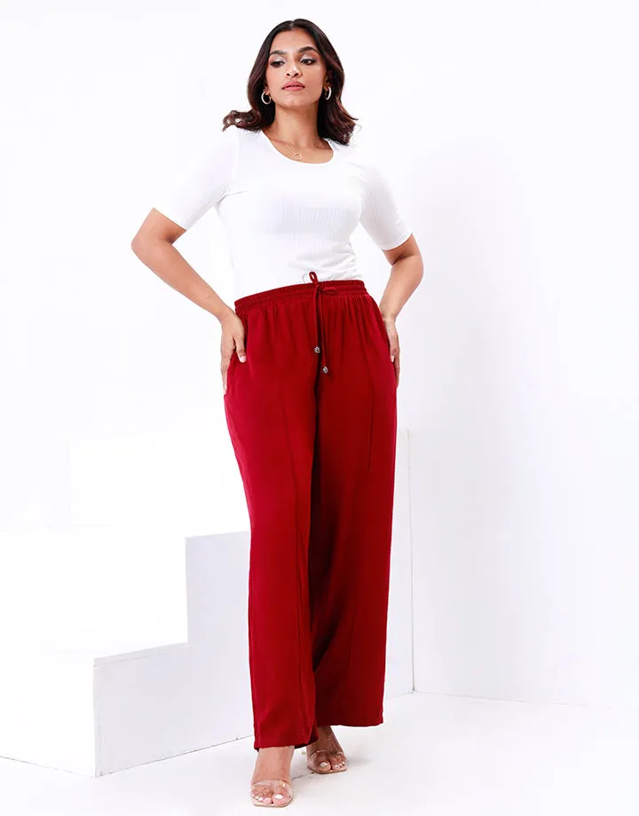 Viscose Pant with Side Pockets