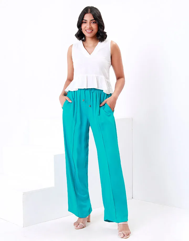 Viscose Pant with Side Pockets