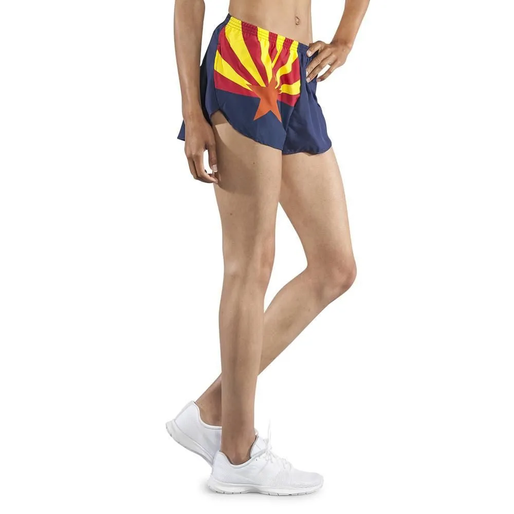 WOMEN'S 1" ELITE SPLIT SHORT- Arizona