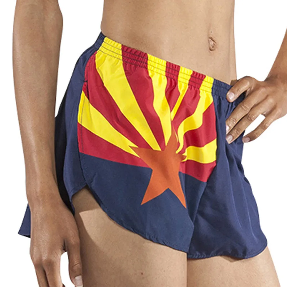 WOMEN'S 1" ELITE SPLIT SHORT- Arizona